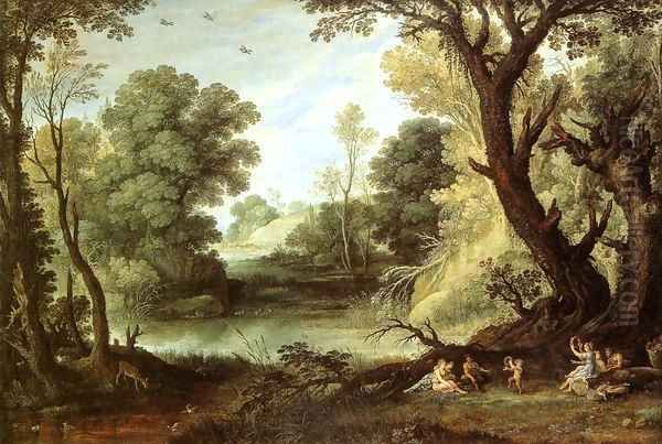 Landscape with Nymphs and Satyrs - view 1