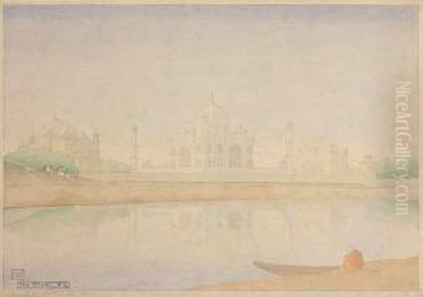 Taj Mahal, Agra - view 1