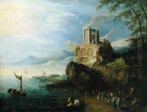 Sea Coast with the Temple of Vesta