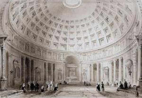 The Interior Of St. Peter's, Rome - view 1