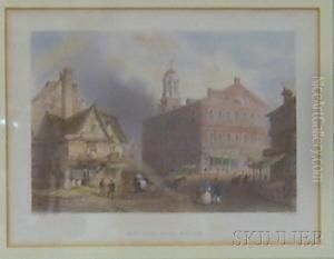 Boston Views by William Henry Bartlett
