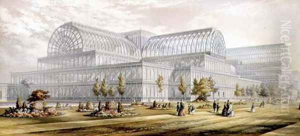 The Exterior of Crystal Palace, Sydenham - view 1