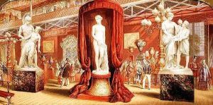 Great Exhibition, Russian Department from 'Gems of the Great Exhibition' 1851 by George Baxter
