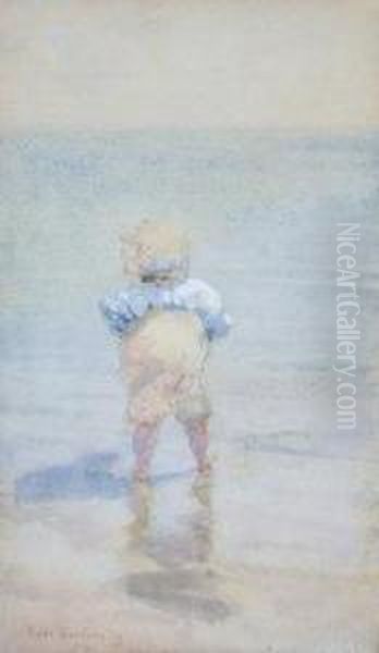 A Toddler Paddling At Ramsgate - view 1