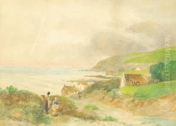 Irish Coastal Scene - view 1