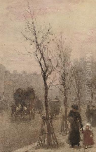 Winter In London - view 1