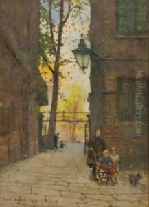 Park Place, Knightbridge, London by Rose Barton