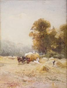 A Sunny Cornfield by Rose Barton