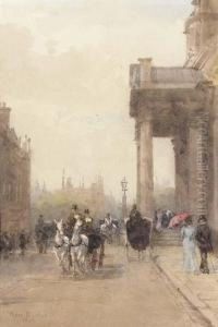 St. George's Church And Hanover Square by Rose Barton