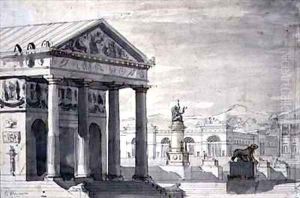 Neo-Classical Stage Set by Giuseppe Borsato