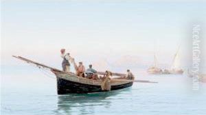 Fishing Along The Italian Coast by Pietro Barucci