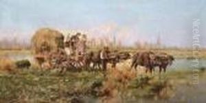 Tilling The Fields by Pietro Barucci