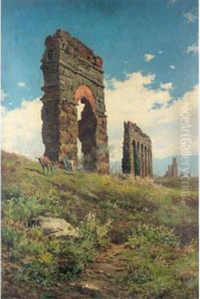 Ruins Outside Rome - view 1