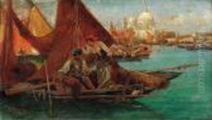 Casting The Nets
Oil On Board by Pietro Barucci