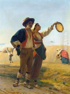 Courtship by Luigi Bechi
