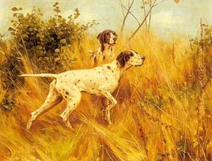 Two Pointers in a Landscape by Thomas Blinks