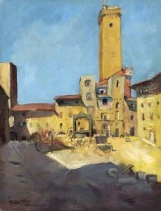 San Gimignano Fotere by Andor Basch