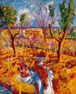 Landscape In Provance With A Still-life