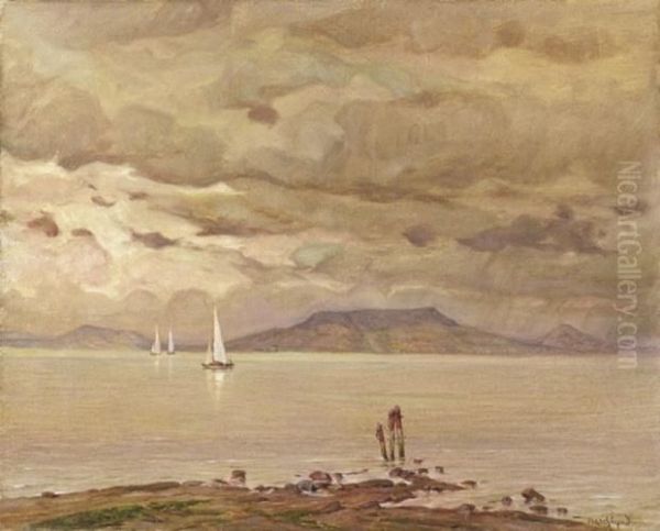Badacsony With Sailers - view 1