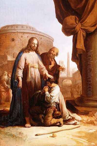 Christ and the Rich Young Ruler, 1640 - view 1
