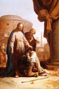 Christ and the Rich Young Ruler, 1640 by Bartholomeus Breenbergh