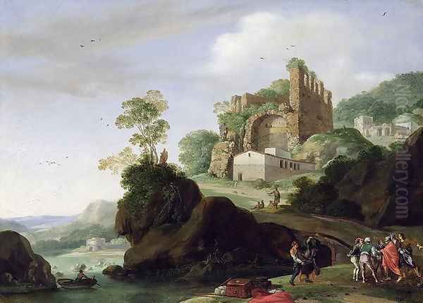 St. Peter and St. John in a Landscape with Ruins, c.1625 - view 1
