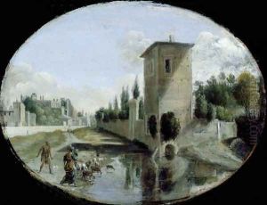 Italian Landscape by Bartholomeus Breenbergh