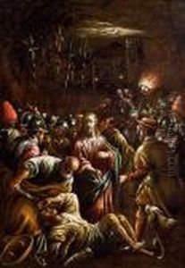 Gefangennahme Christi by Jacopo Bassano (Jacopo da Ponte)