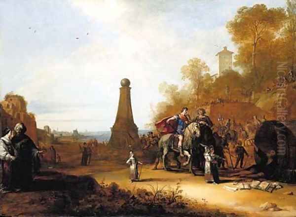 Alexander and Diogenes - view 1