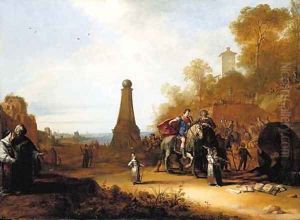 Alexander and Diogenes by Bartholomeus Breenbergh