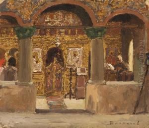 Church Interior by Ludovic Bassarab