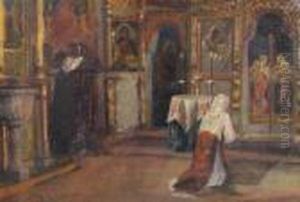 Church Interior by Ludovic Bassarab