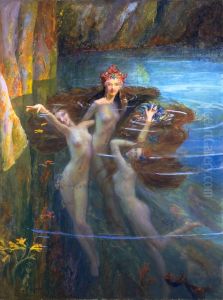 The Nereides by Gaston Bussiere