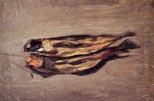 Two Herrings by Jean Frederic Bazille
