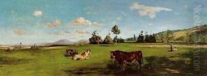 Saint-Saveur by Jean Frederic Bazille