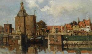 A View Of The Drommedaris, Enkhuizen
