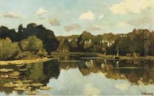 A View On The River Vecht by Nicolaas Bastert