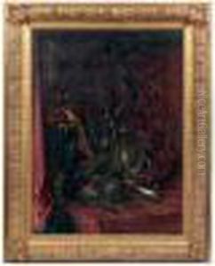 Interieur Orientalisant Au Trophee D'armes by Jean, Dit Tancrede Bastet