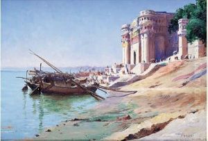 " Le Gange A Benares ". " Le Gange A Benares ".