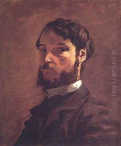 Self-Portrait by Jean Frederic Bazille