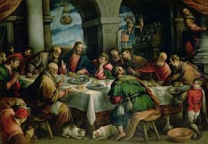 The Last Supper by Francesco, II Bassano