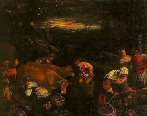 Rural Scene by Francesco, II Bassano