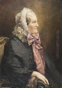 Portret Starej Damy by Stanislaw Batowski-Kaczor
