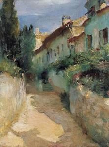 Pejzaz Wloski by Stanislaw Batowski-Kaczor