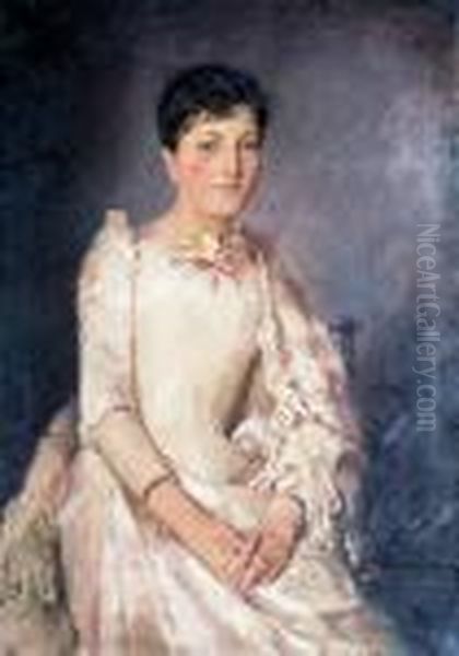 Portret Janiny Ostoi-ostaszewskiej, 1890 R. - view 1