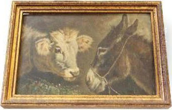 Cow And Donkey - view 1