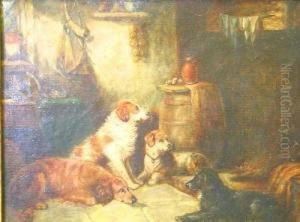 Batt, Attrib. - Dogsafter The Hunt by Arthur Batt