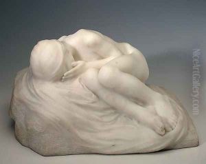 Crying Girl by Albert Bartholome