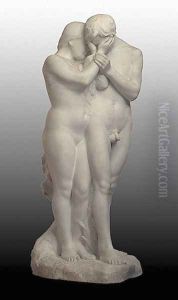 Adam and Eve by Albert Bartholome