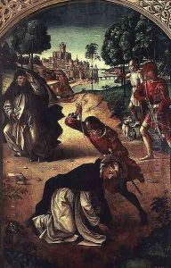 Death of St. Peter the Martyr by Pedro Berruguette
